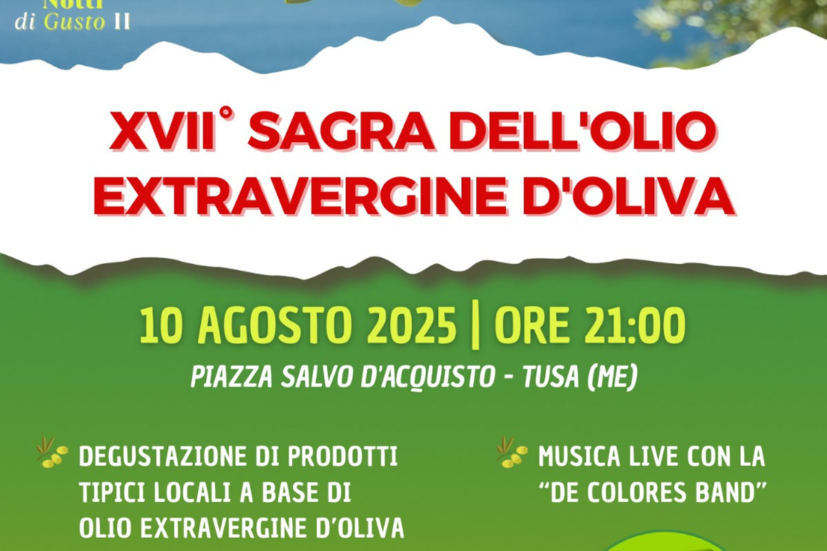 XVII – Sagra dell’Olio EVO