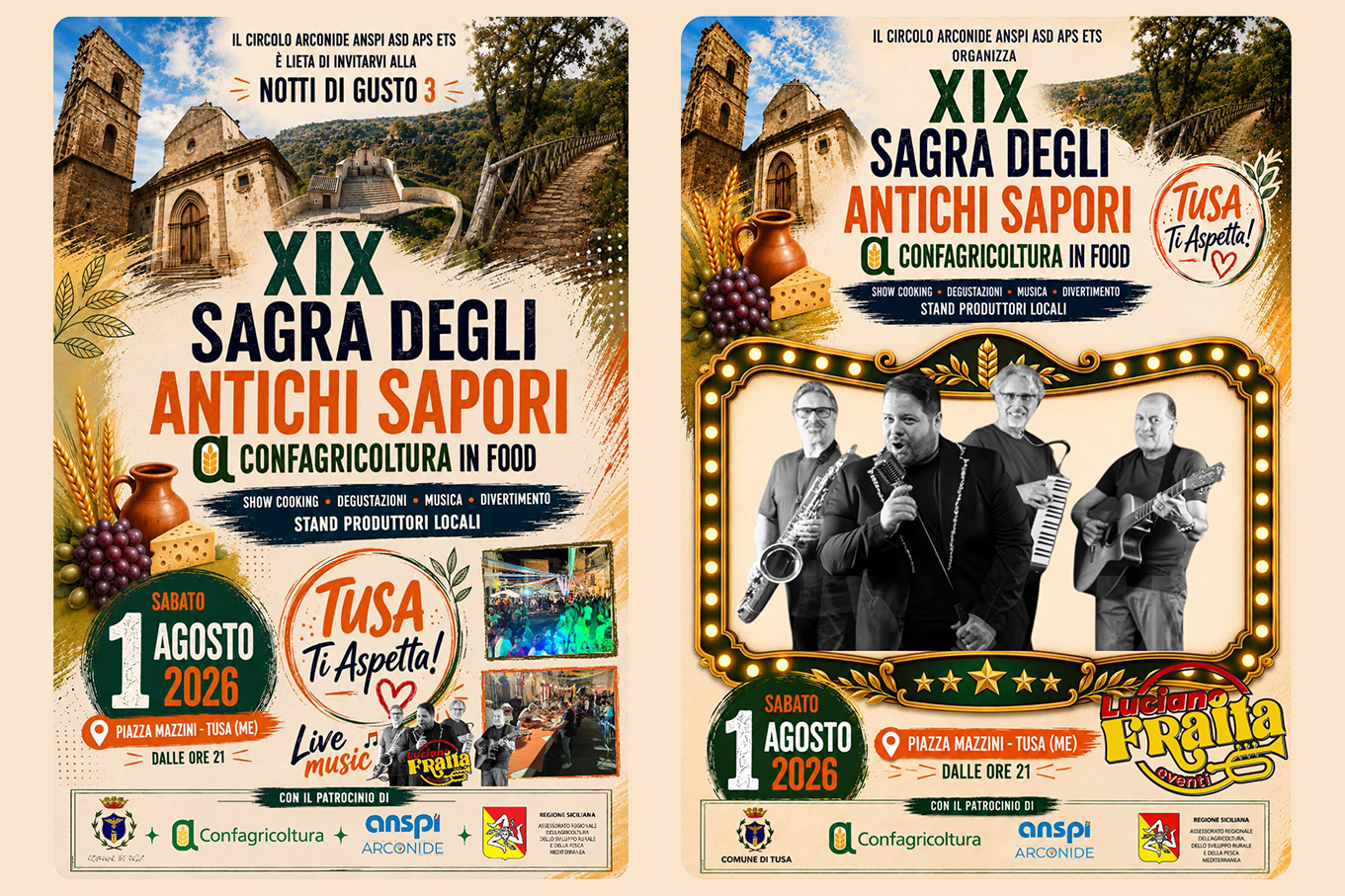 XIX Sagra degli Antichi Sapori: una notte di gusto nel cuore di Tusa