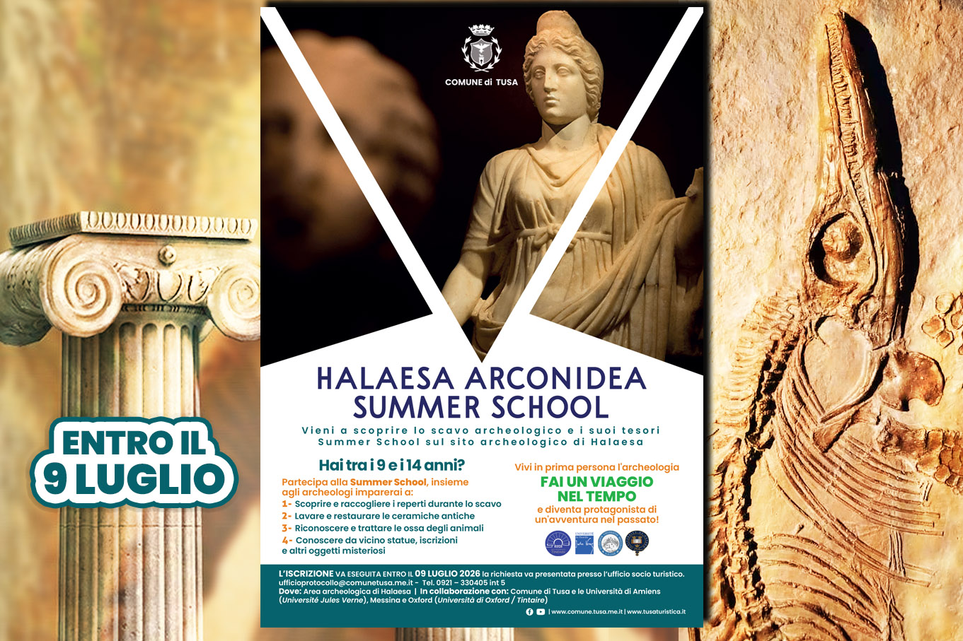 Summer School: VIAGGIO NEL TEMPO con l’archeologia